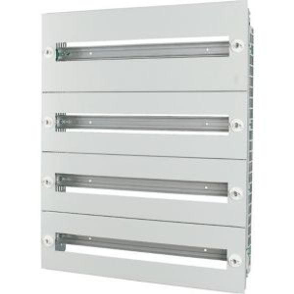 BPZ-MES-600/12-ST Mounting insert with steel front plates HxW=1149x600mm, 6 rows image 2