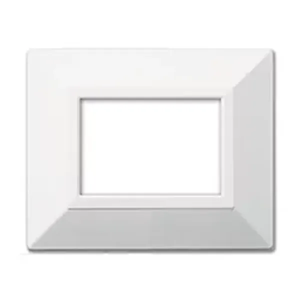 ZAMA44 FRONT PLATE WHITE RAL9010 3M image 1