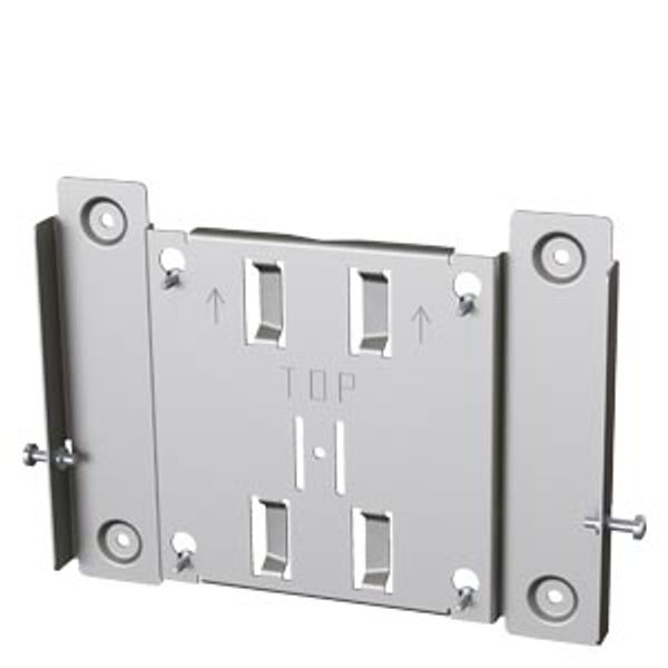Wall mounting set W1780, for attaching the SCALANCE W1780 to a wall or ceiling image 1