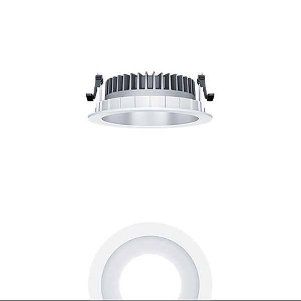 PANOS R R150 3k-830 SWI L SPC WH - LED ceiling-recessed luminaire image 1
