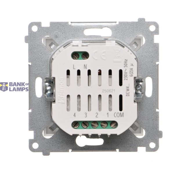 Two-way switch, 10AX, black image 1
