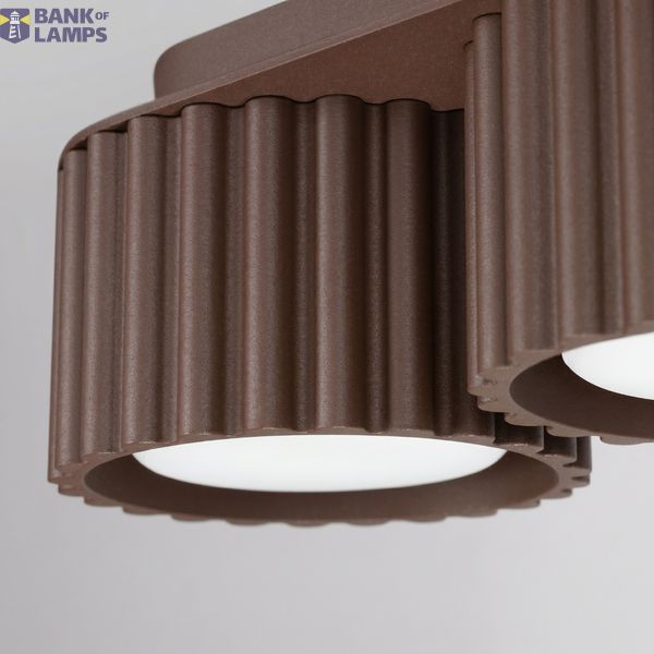 Ceiling lamp AURA 3 brown Gx53 image 5