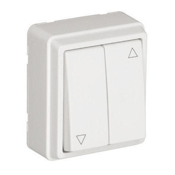 VENETIAN DOUBLE PUSH-BUTTON WHITE image 1