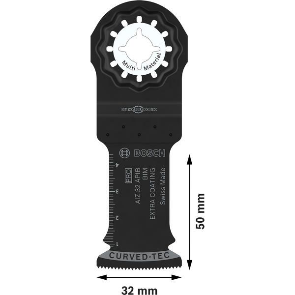 PRO Multi Material AIZ 32 APIB Multitool Blade image 2
