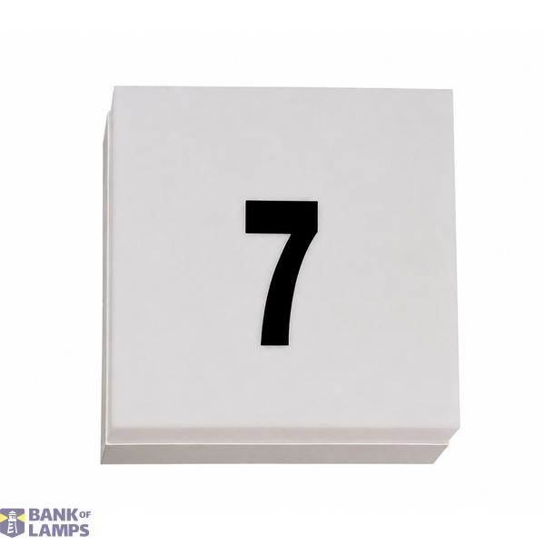 CASA house number light, 3W, 3K/4K, 280lm, IP54, IK08, white image 1
