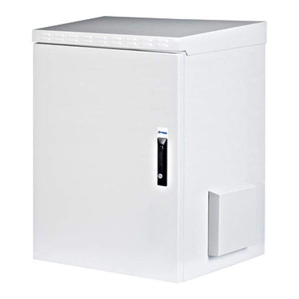 Network Enclosure Wall, IP55 Outdoor, W600 H713 D600 19" 12U image 1