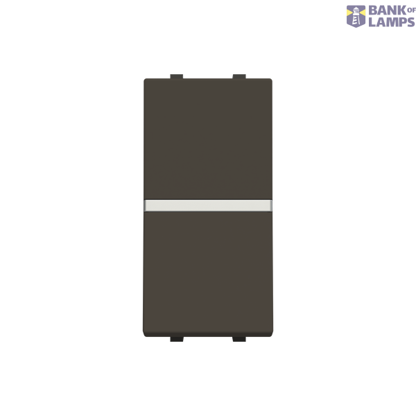 Push-button, SP without symbol - 1M - Anthracite image 1