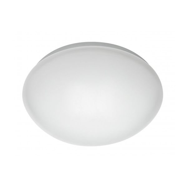 Luminaire with microwave motion sensor, for E27 lamps, 1xE27 max. 25 W, AC220-240V, milky diffuser, IP20, 360⁰ image 1
