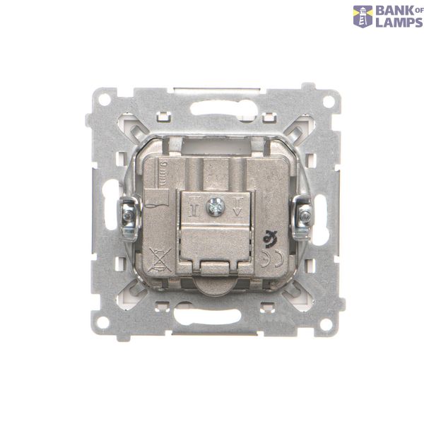 Double angled cover for ITC socket for Keystone, (module), anthracite, metalic image 2