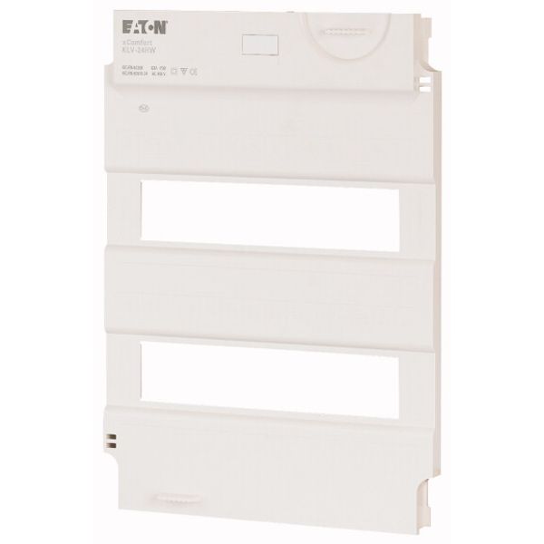GAH2-KLV Replacement front plate, hollow-wall, 2-row for KLV-HW image 2