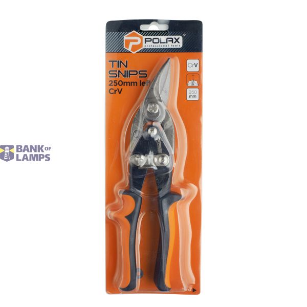 Tin Snips 250mm, left cut image 2