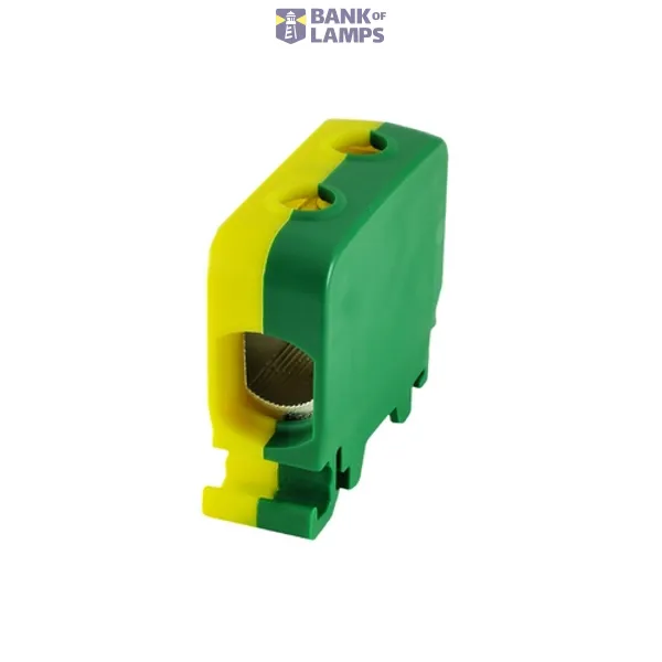 Rail-mounted screw terminal block AL, CU ZGG1x1,5-50z-g yellow-green image 2