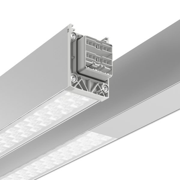 LINEDO, 55 W, 7250 lm, 830, aluminium, on/off Continuous line luminair image 1