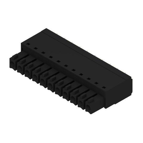PCB plug-in connector, female plug, 3.81 mm, Number of poles: 11, 180°, PUSH IN with actuator, Clamping range, max. : 1.5 mm², Box image 1