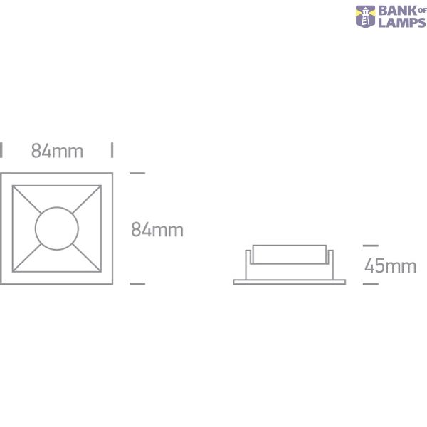 BLACK GU10 10W COPPER REFLECTOR DARK LIGHT image 4