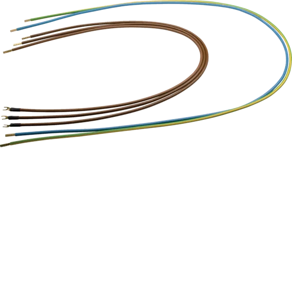 Outgoing wiring harness, univ.Z, 10mm², 5P., L1,2,3,N, PE=950, 950, 950, 1350, 1400, H/G image 1