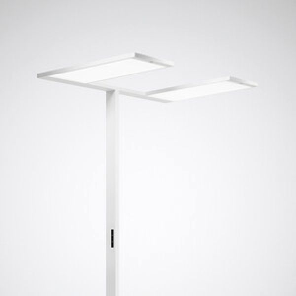 Free-standing luminaires Luceos S Prisms White 124W 16600lm Wide reduced glare UGR19 (W19) IK02 3 SDCM image 1