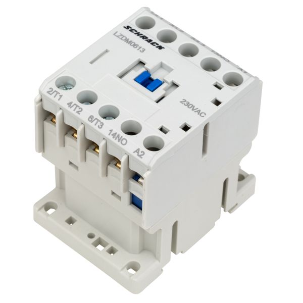 Contactor 3-pole, CUBICO Mini, 2,2kW, 6A, 1NO, 230VAC image 8