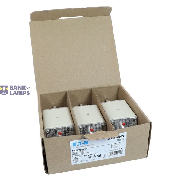 FUSE 250A 800V AC gR SIZE2 BOLTED TAG DI image 11