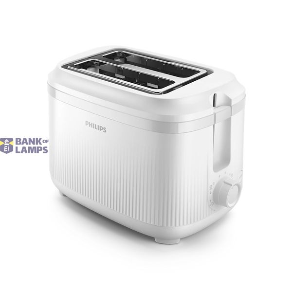 Philips Toaster | HD2511/00 3000 Series | Number of slots 2 | Housing material Metal | White image 1