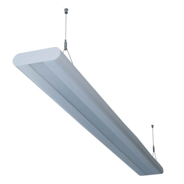MODUS DD4000, lenght 1186 mm, LED 840, opal cover, pendant/ceiling,  white, direct image 1