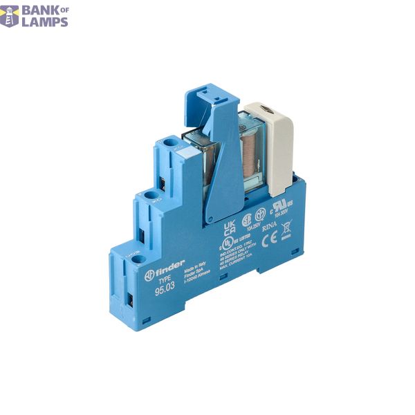 Rel. interface Mod.screw 1CO 10A/24VDC/Agni+Au/LED/diode (48.31.9.024.5050) image 4