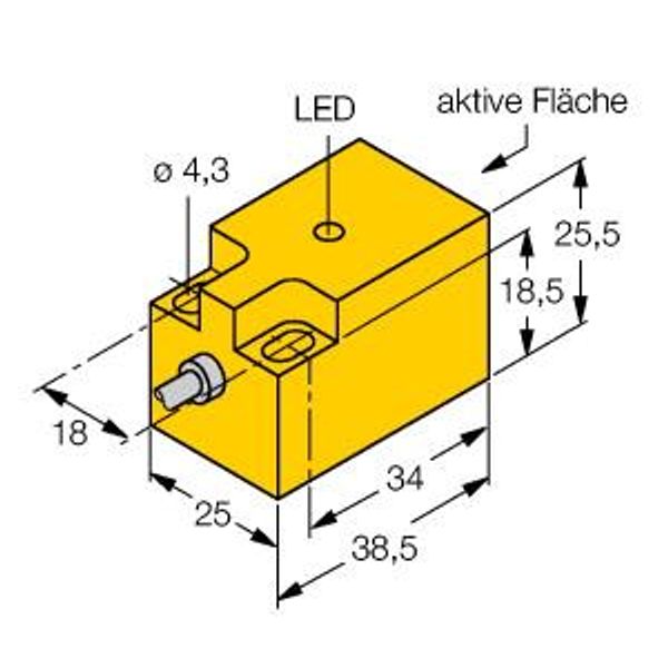 Inductive Sensor   NI10-Q25-AP6X image 1