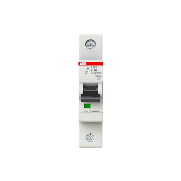 S201-C0.5 MTB Miniature Circuit Breaker - 1P - C - 0.5 A image 2