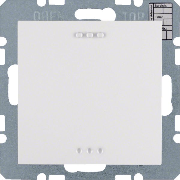 KNX CO2 sensor with humidity and temperature regulation, S.x/B.x polar image 1