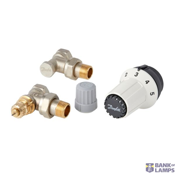 Sensor set, Contents of set: 3-elements, RAS-C, RA-FN, RLV-S, DN 15, Angle image 1