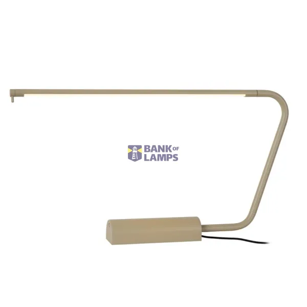 Lucide MADISON - Bureaulamp - LED Dimb. - 1x6,5W 2600K/2800K - TAUPE image 1