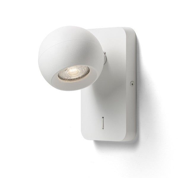 SIENA wall white 230V LED GU10 9W image 1