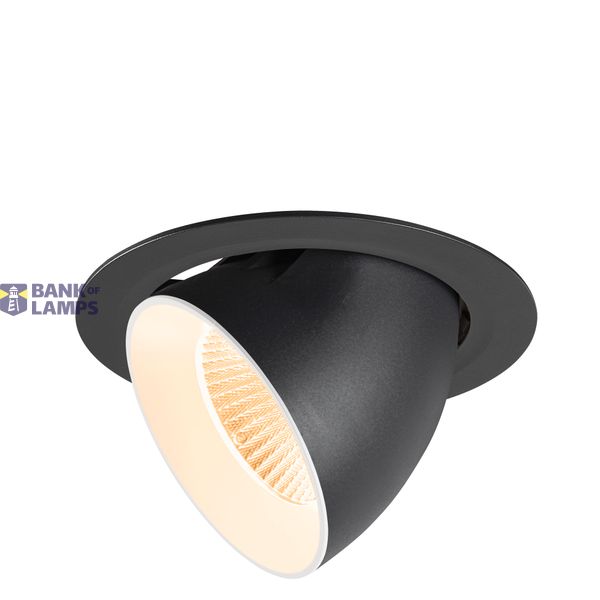 NUMINOS© GIMBLE XL, recessed ceiling light, 2700K, 20ø bl/wh image 1