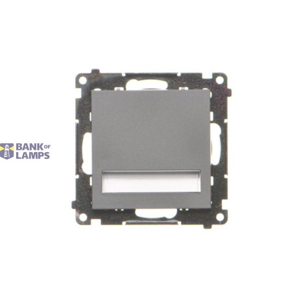LED luminaire, 230V, graphite mat image 1