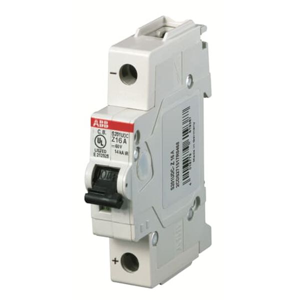 S201UDC-Z50 Miniature Circuit Breaker - 1P - Z - 50 A image 2