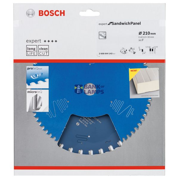 Expert for Sandwich Panel circular saw blade 210 x 30 x 2,4 mm, 36 image 2
