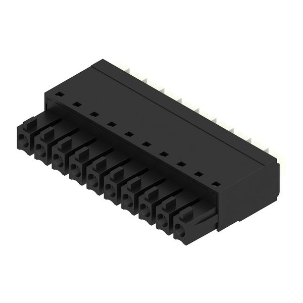 PCB plug-in connector, female plug, 3.81 mm, Number of poles: 10, 180°, PUSH IN with actuator, Clamping range, max. : 1.5 mm², Box image 4