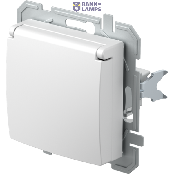 SOCKET FRENCH+COVER 2P+E 16A 250V~ BV PP XO 4417091 image 2