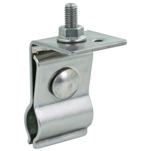Holder f. metal roof w. round standing seam KAL-ZIP conn. bead Rd 20-2 image 1