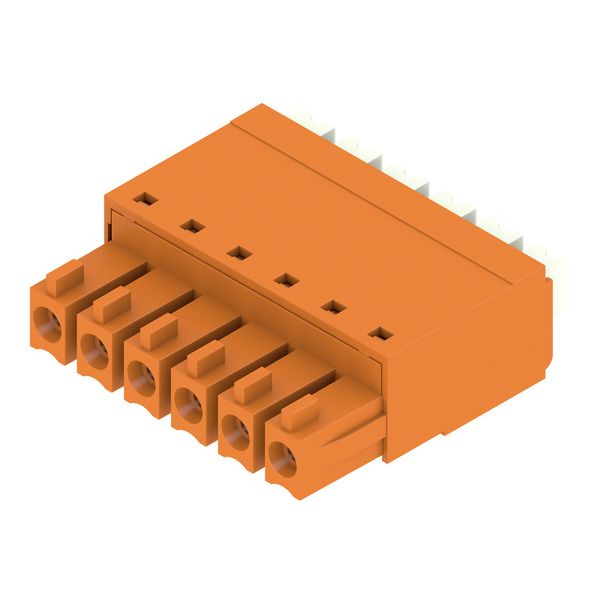 PCB plug-in connector, female plug, 3.81 mm, Number of poles: 6, 180°, PUSH IN with actuator, Clamping range, max. : 1.5 mm², Box image 3