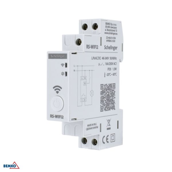 ASTRONOMICAL, SINGLE-CHANNEL WIFI TIMER WIFI 48-240V AC/DC image 1