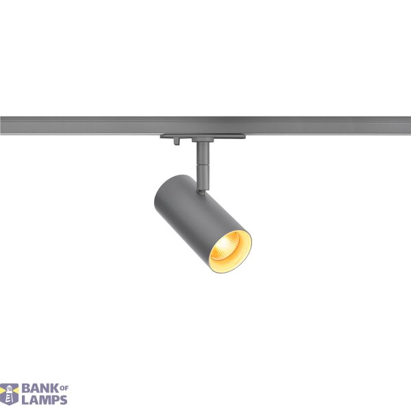 NOBLO® SPOT, 1~ spot, round, 3000K, 6W, trailing-edge phase, 32°, grey image 1
