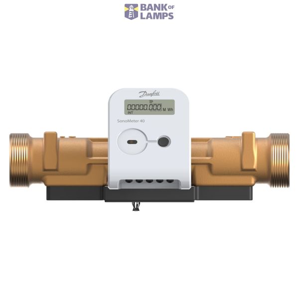 Energy meters, SonoMeter 40, 40 mm, qp [m³/h]: 10.0, Heating and cooling, battery 2 x AA-cell, Radio 868 MHz OMS, No interface module image 1