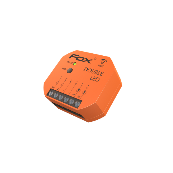 DOUBLE LED - two-channel LED driver 12 V WI-LED2S2-P image 1