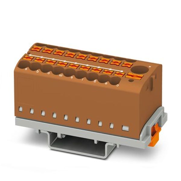 PTFIX 6/18X2,5-NS35 BN - Distribution block image 1