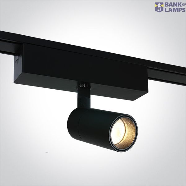 43116F/B/V BLACK 5W 48V CCTV IP20 ADJUSTABLE FLAT MAGNETIC image 1