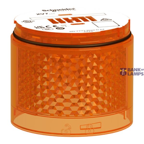 Flashing Orange Colored lens image 1