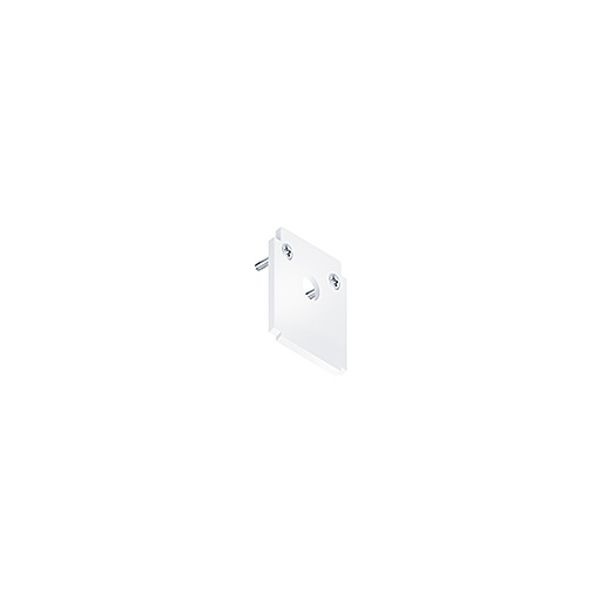 SUP2 TRACK U TL END PLATE WH - End cap image 1