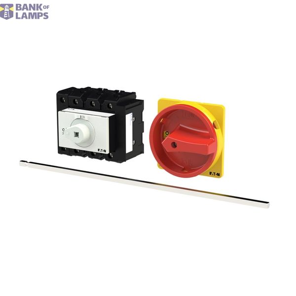P3 Main switch, 80 A,Rear mounting, Form M4/SVB, HI11 image 3