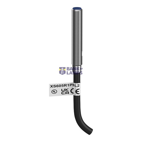 miniature inductive sensor cylindrical M5 Sn 1.5 mm cable 2m (CT à 50  image 1